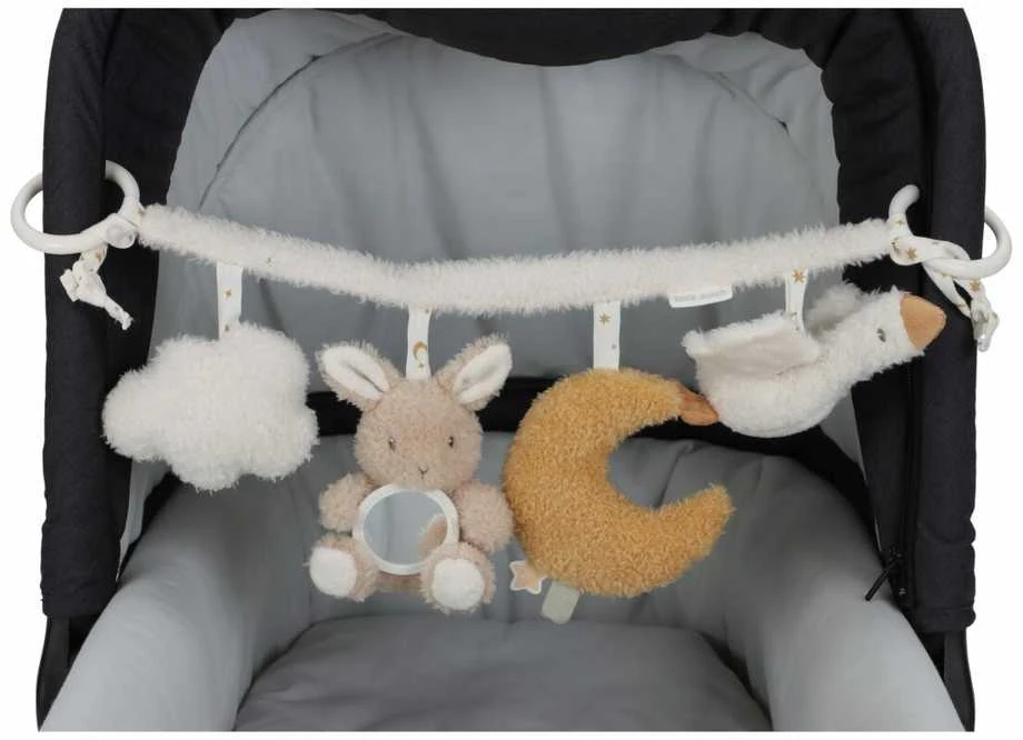Little Dutch Vežimėlio žaislų grandinėlė ´Newborn Naturals´