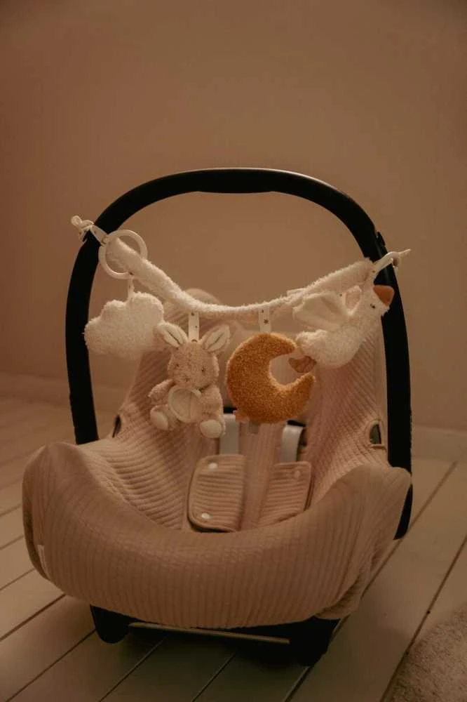 Little Dutch Vežimėlio žaislų grandinėlė ´Newborn Naturals´