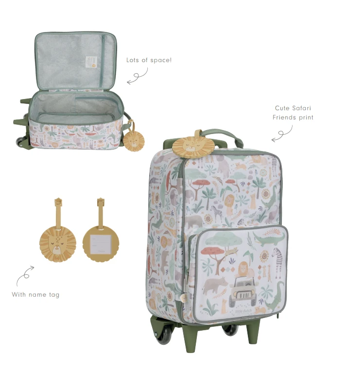 Little Dutch Suitcase ´Safari Friends´