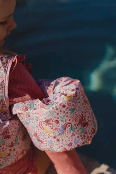 Little Dutch maudymosi liemenė su rankovėmis „Svajinga undinėlė“