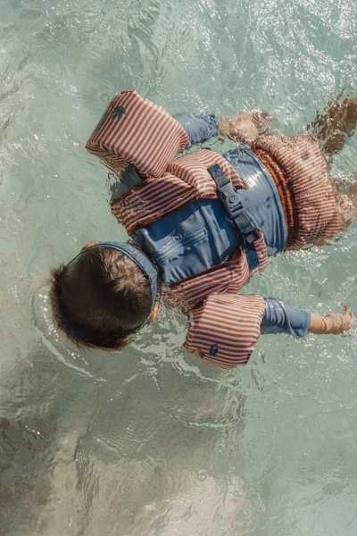 Little Dutch maudymosi liemenė su rankovėmis „Ocean World“