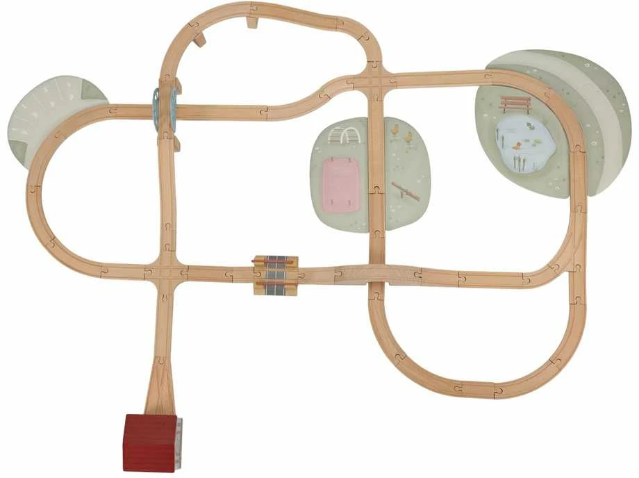 Little Dutch Traukinio trasos rinkinys XL