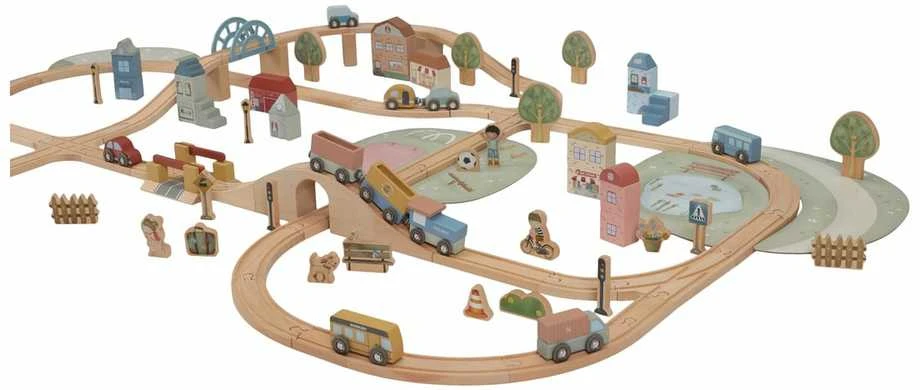 Little Dutch Traukinio trasos rinkinys XL