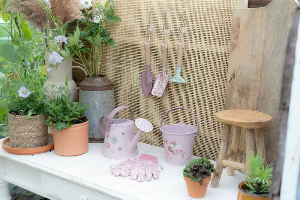 Little Dutch laistytuvas Fairy Garden su sodo įrankiais