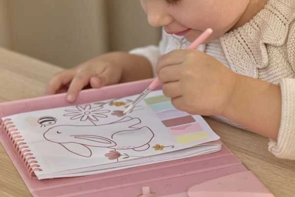 Little Dutch Vandens dažymo puslapių rinkinys DAŽYMO PUSLAPIAI teptuku