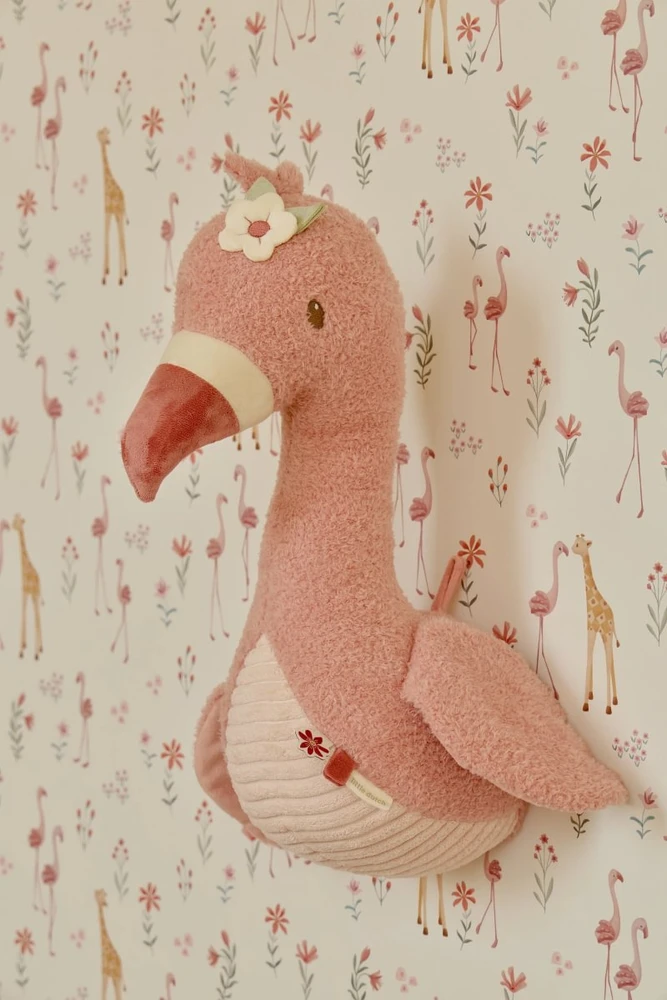 Little Dutch Wall Decoration Animal Head Flamingo ´Safari Friends´ GRS