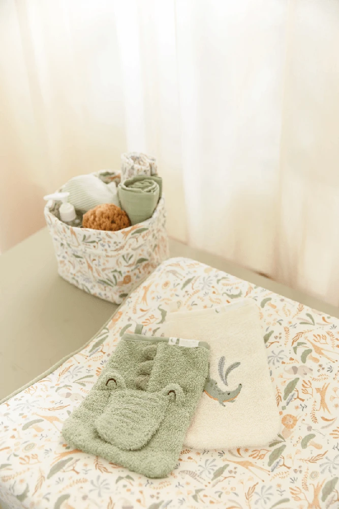 Little Dutch Washcloths Set Crocodile ´Safari Leo`
