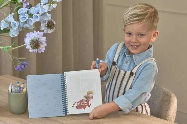 Little Dutch Watercolor Book ´Jim &amp; Vehicles´