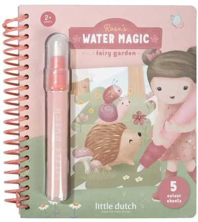 Little Dutch Watercolor Book ´Rosa &amp; Fairy Garden´