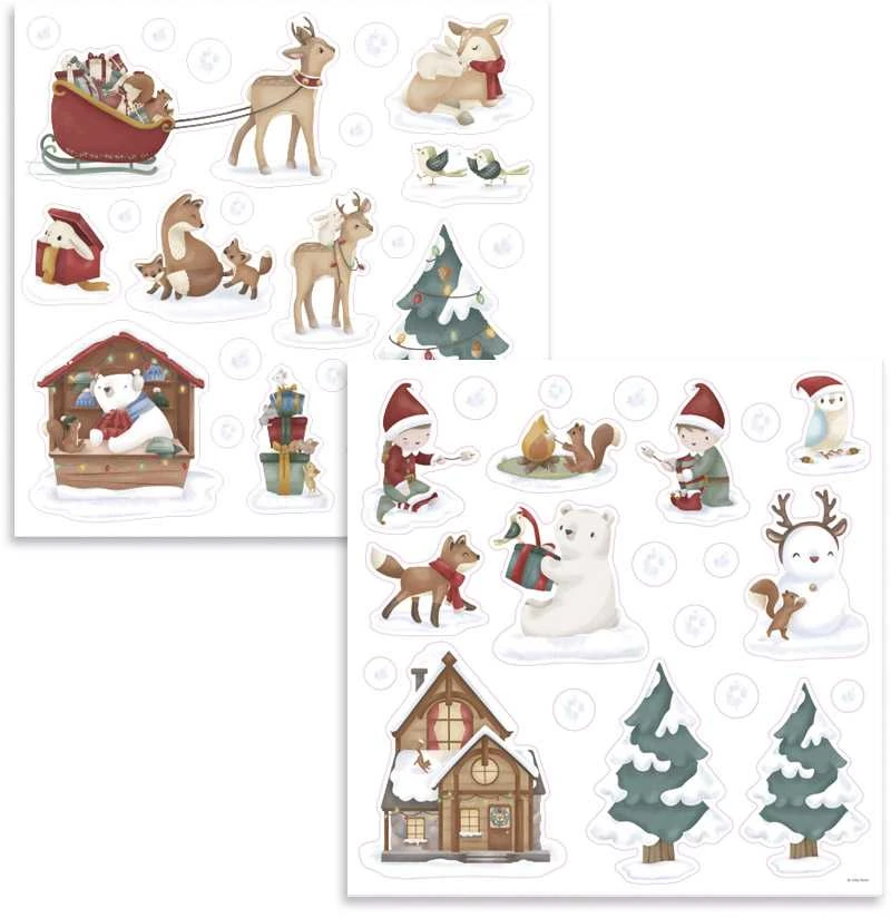 Little Dutch Langų lipdukai ´Christmas´