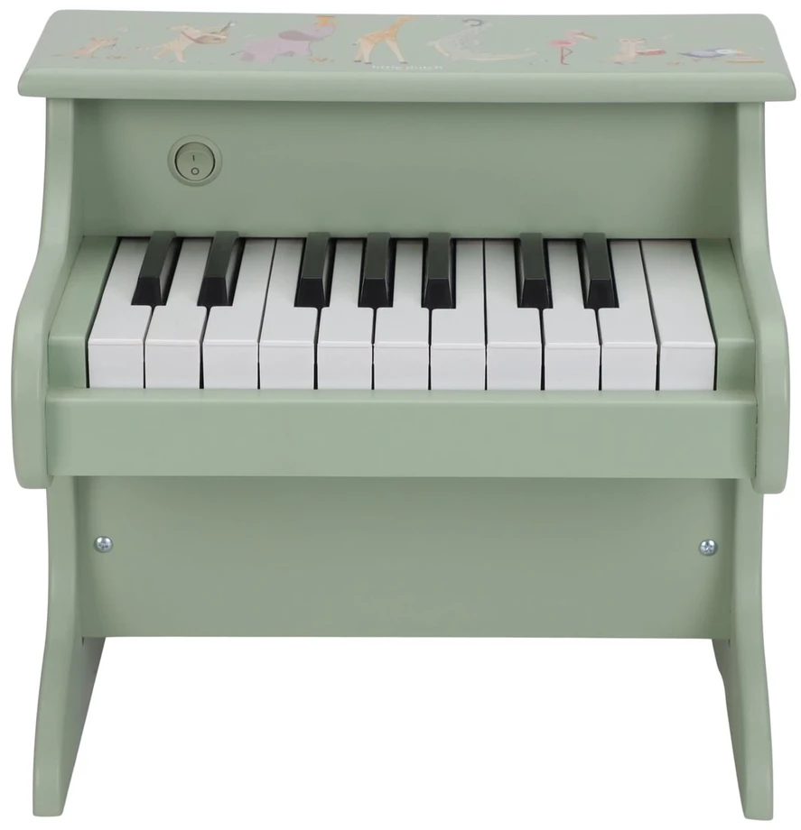 Little Dutch Wooden Piano ´Safari Friends Žalias´ FSC