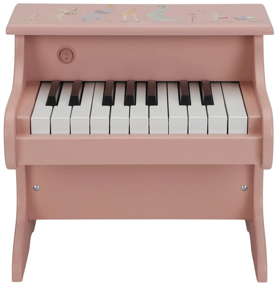 Little Dutch Wooden Piano ´Safari Friends Rožinė´ FSC