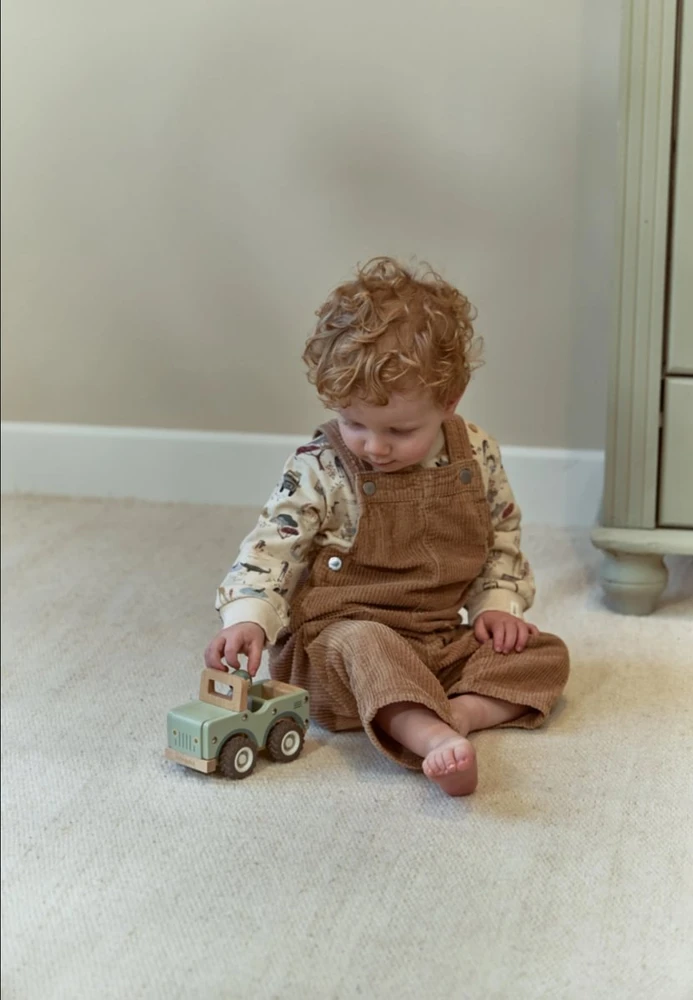 Little Dutch - drewniany samochodzik | Safari Friends FSC