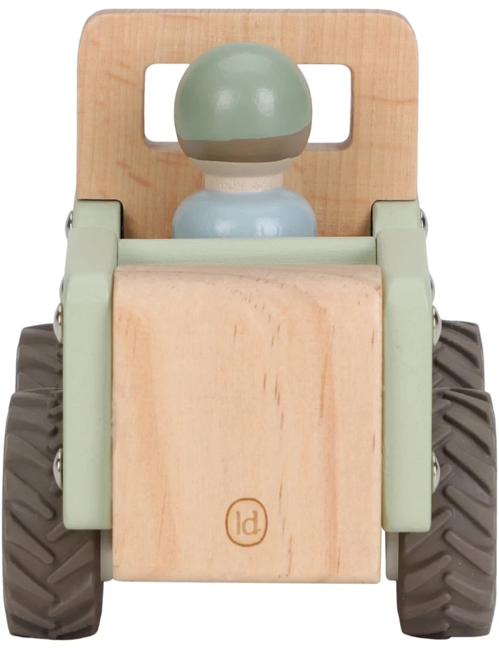 Little Dutch - drewniany samochodzik | Safari Friends FSC