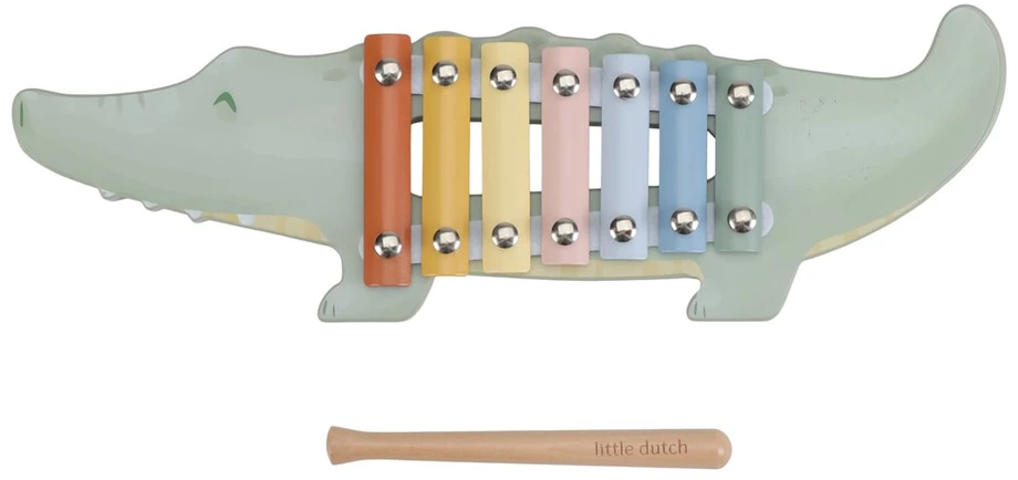 Little Dutch Xylophone - Crocodile ´Safari Friends´ FSC