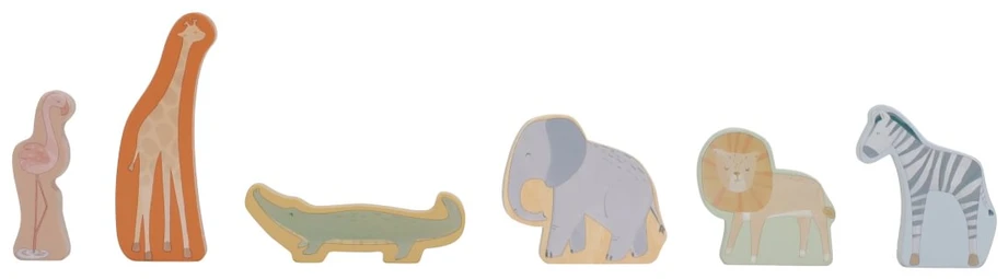 Little Dutch Safari Car with Animals ´Safari Friends´ FSC wood