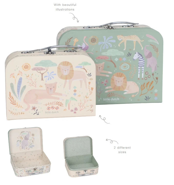 Little Dutch Suitcase Set ´Safari Friends´ FSC