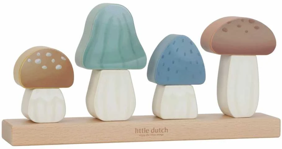 Little Dutch Sudedama grybų dėlionė ´Forest Friends´