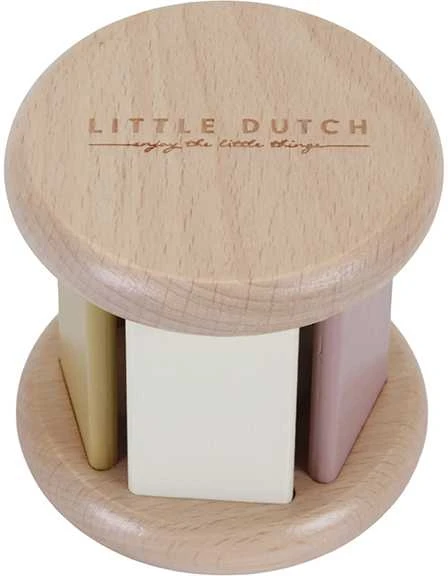 Little Dutch medinis barškutis su pastelėmis