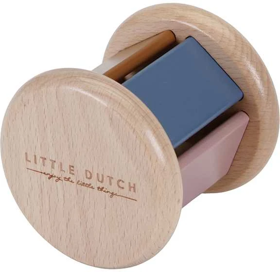 Medinis Little Dutch barškutis-ritinys