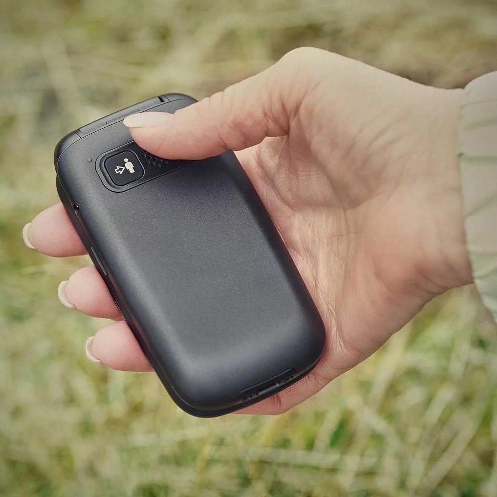 Panasonic 4G mobilusis telefonas, mėlynos spalvos (KX-TU550EXC)