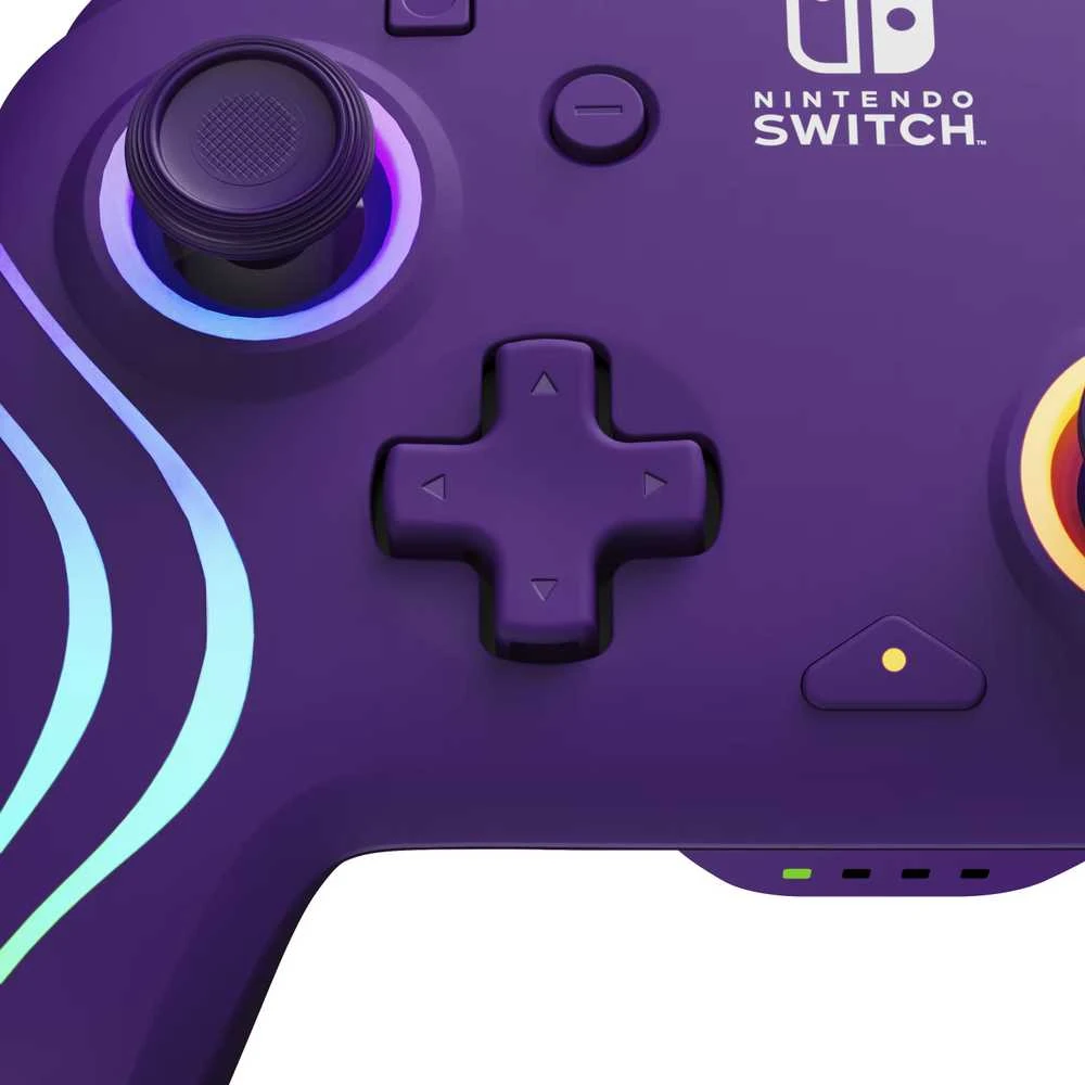 PDP Afterglow Wave belaidis valdiklis, skirtas Nintendo Switch, Violetinė