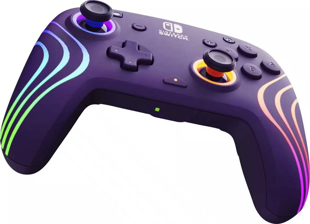 PDP Afterglow Wave belaidis valdiklis, skirtas Nintendo Switch, Violetinė
