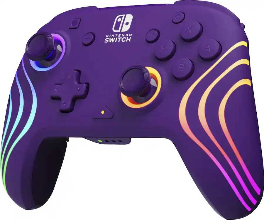 PDP Afterglow Wave belaidis valdiklis, skirtas Nintendo Switch, Violetinė