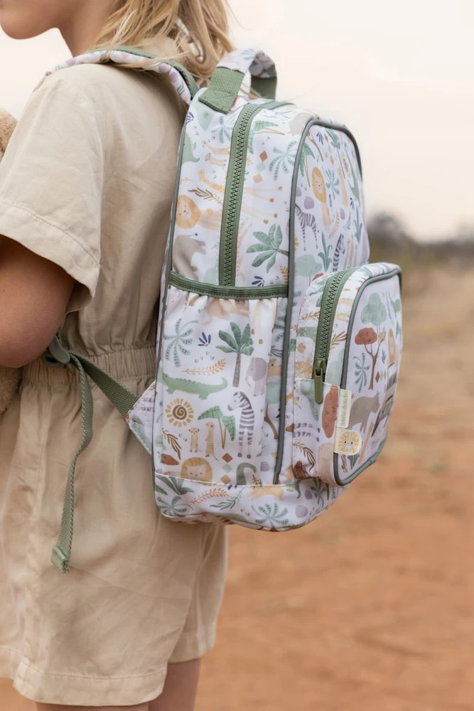 Little Dutch Backpack large 35 cm ´Safari Friends´