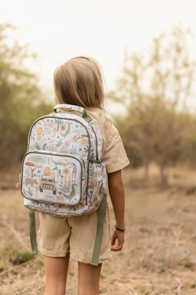 Little Dutch Backpack large 35 cm ´Safari Friends´