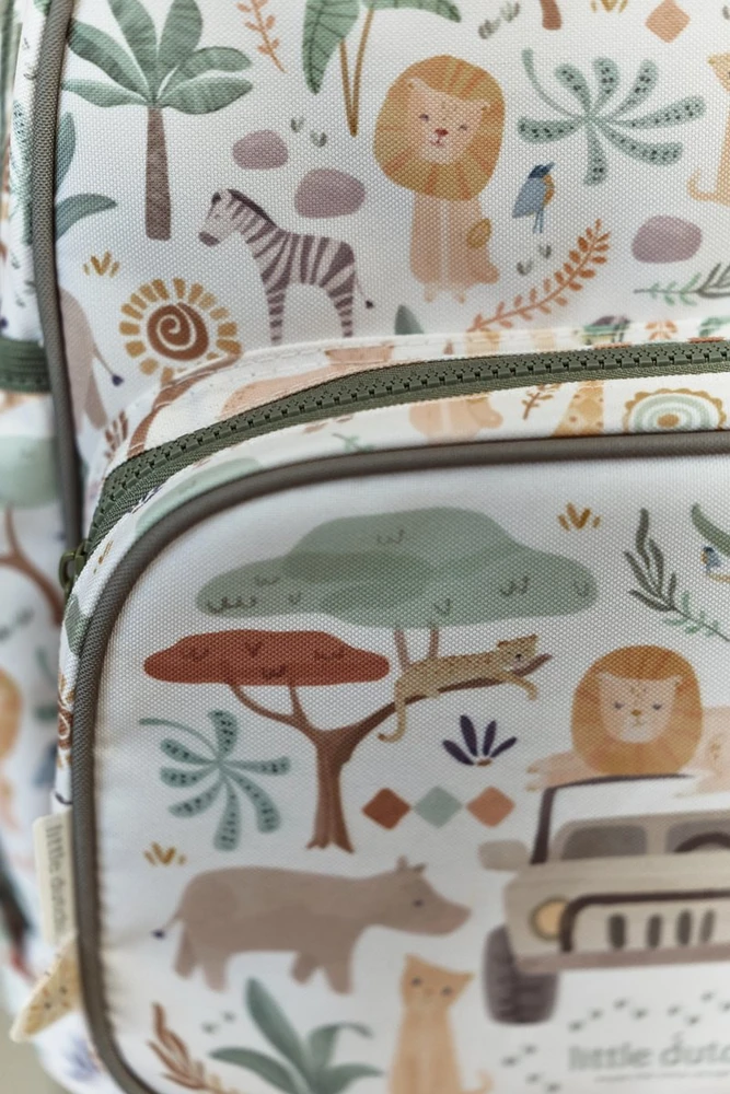 Little Dutch Backpack large 35 cm ´Safari Friends´