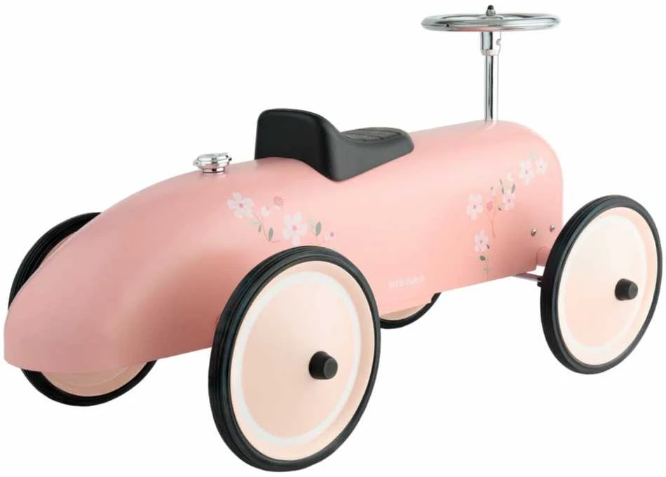 Little Dutch Retro balansinis dviratukas rožinis