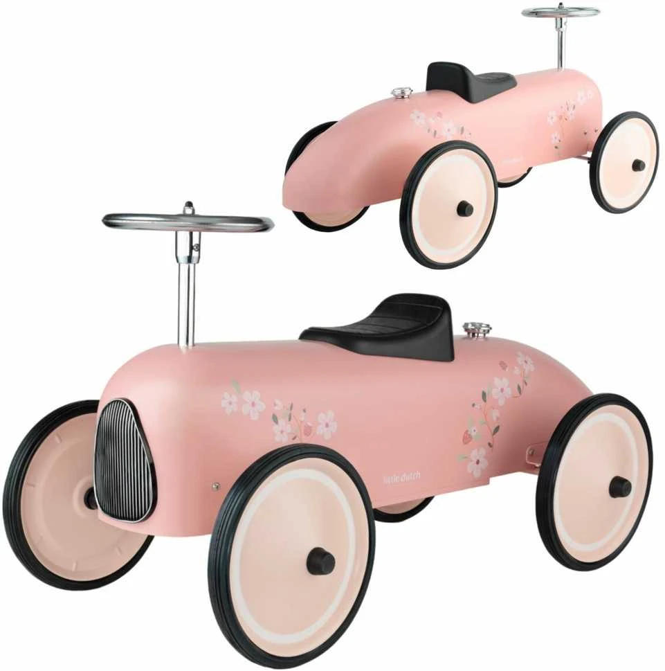 Little Dutch Retro balansinis dviratukas rožinis