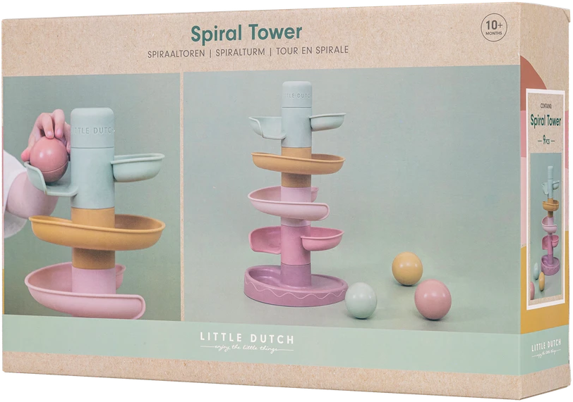 Rožinė Little Dutch Spiralinis bokštas ´Rožinė´