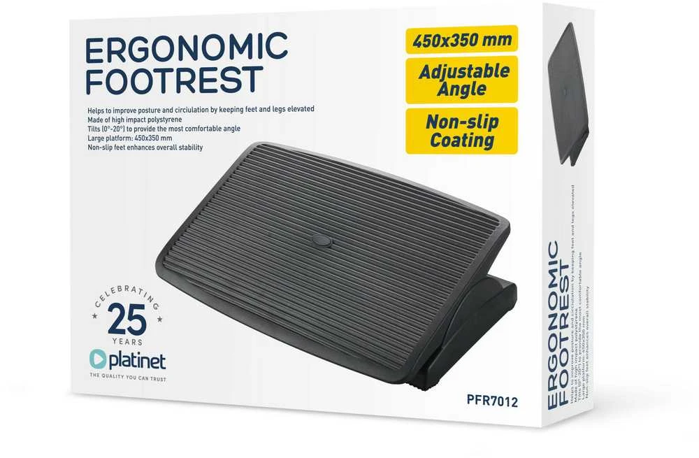 Platinet ergonominė kojų atrama PFR7012
