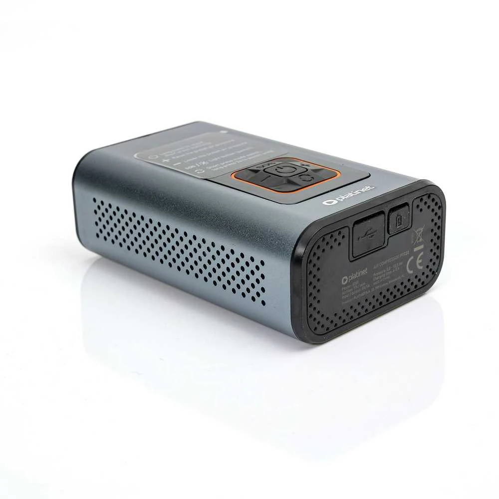 Automobilinis oro kompresorius Platinet 3in1 (4000mAh 10Bar)