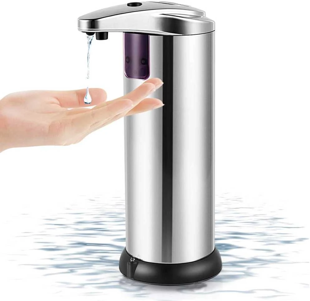 Sensorinis muilo dozatorius Platinet nerūdijančio plieno, 250 ml