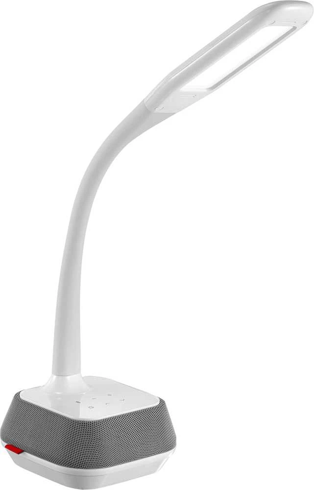 Platinet stalinė lempa su garsiakalbiu ir USB įkrovikliu PDLM6U 18W (44126)