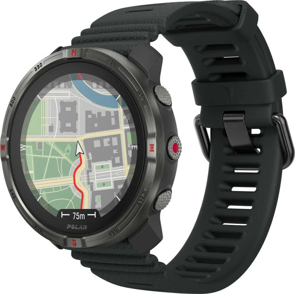 Išmanusis laikrodis Polar Grit X2 Juodas S-L