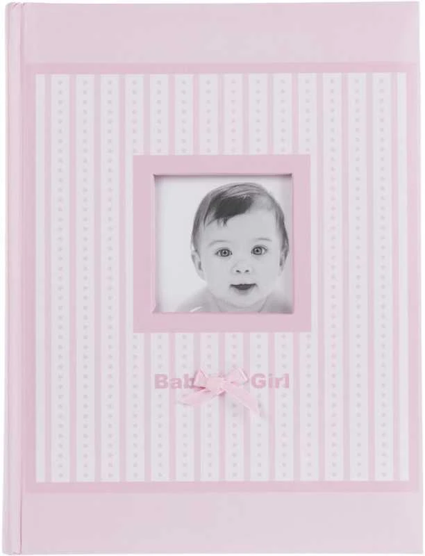 Nuotraukų rėmelis Poldom Albumas BB 10x15/200M Baby Mix, rožinė
