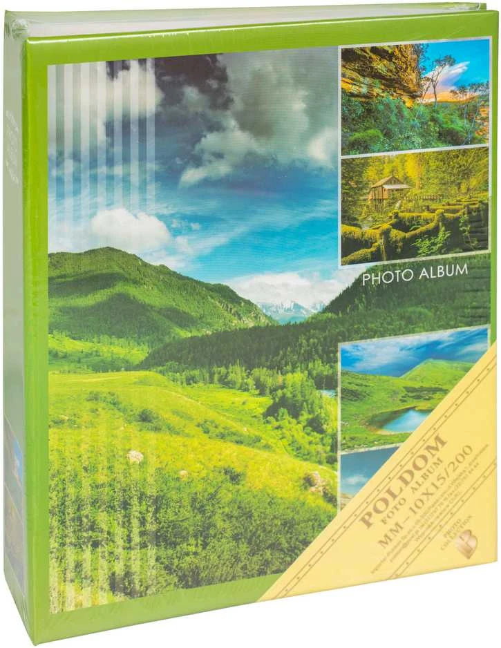 Nuotraukų rėmelis Poldom Albumas MM 10x15/200 asortimentas