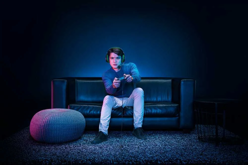 Belaidės žaidimų ausinės Razer Kaira Pro, skirtos Xbox Series X ir mobiliems Xbox žaidimams, Juodos spalvos