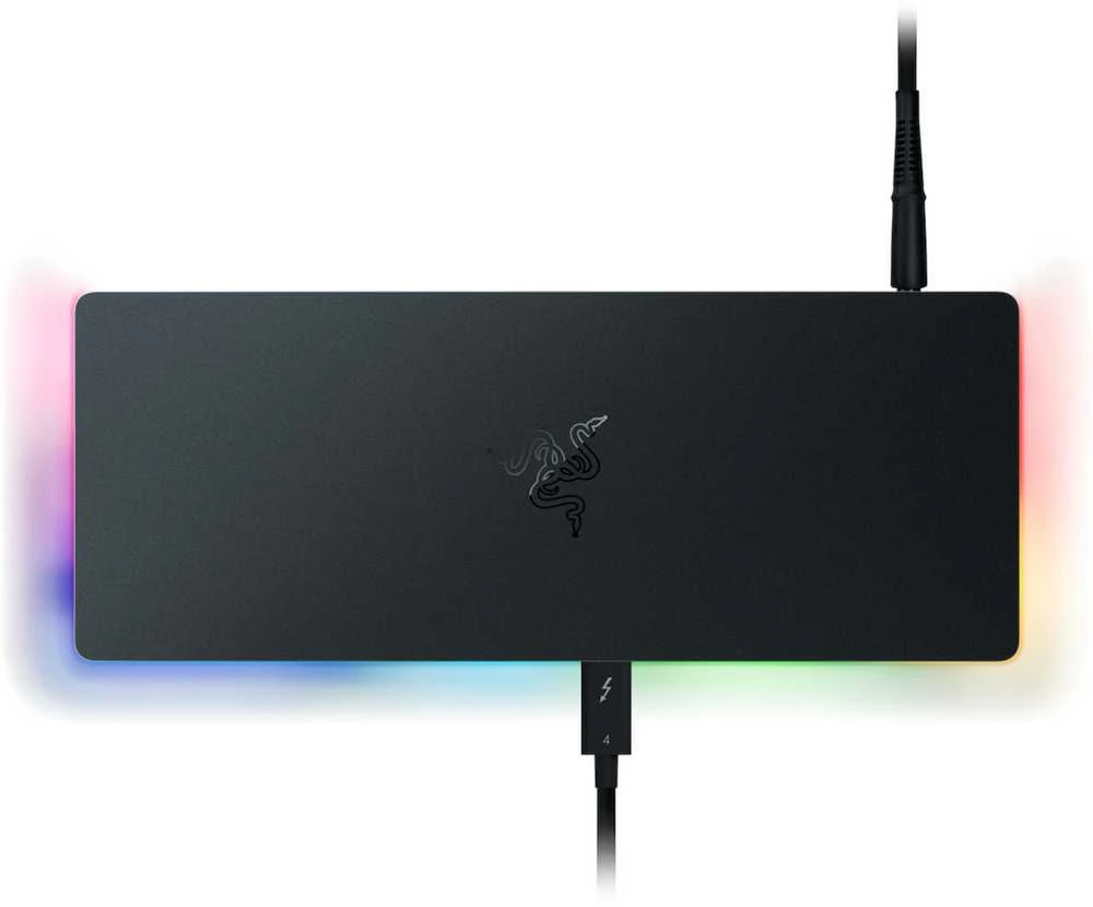 Jungčių stotelė Razer Thunderbolt™ 4 Dock Chroma, juodos spalvos