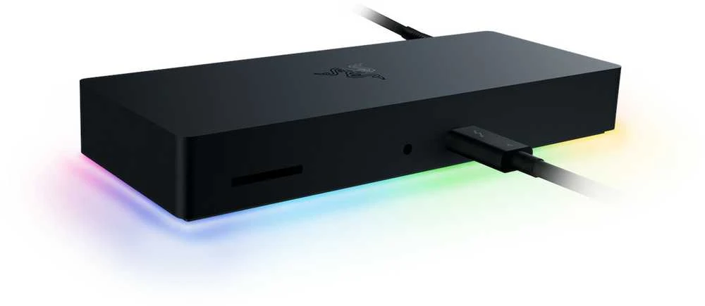 Jungčių stotelė Razer Thunderbolt™ 4 Dock Chroma, juodos spalvos
