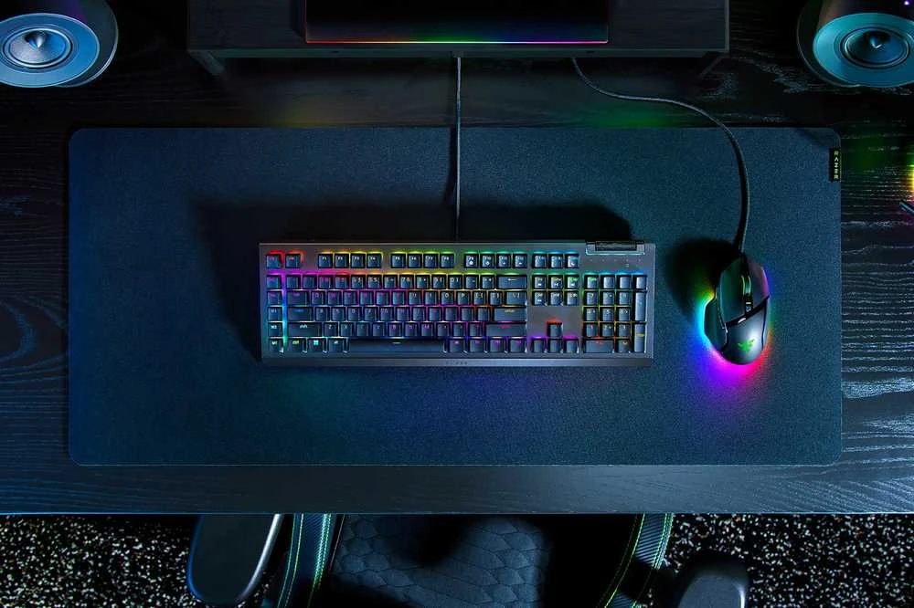 Klaviatūra Razer - Blackwidow V4 X - žalias jungiklis - Nordic