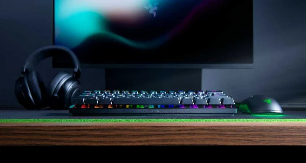 60% Mechaninė Žaidimų klaviatūra Razer Huntsman Mini, Red Switch, Nordic išdėstymas