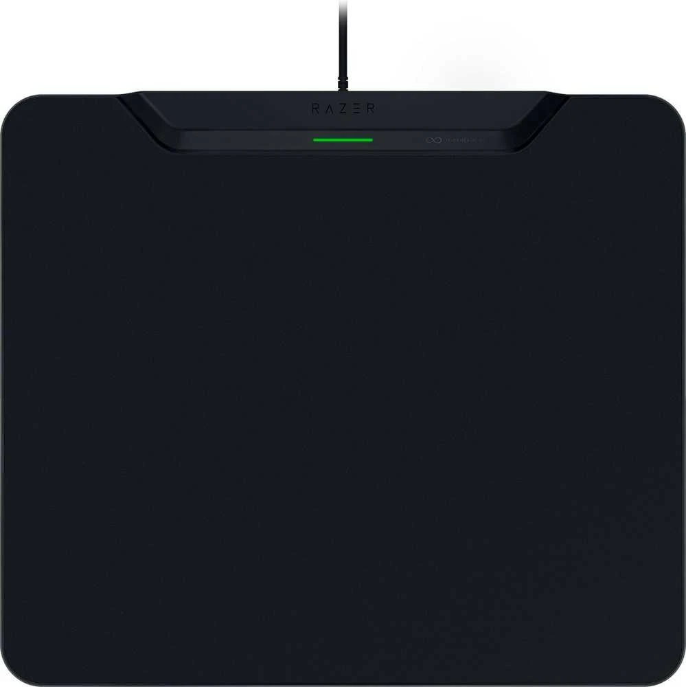 Razer | Wireless Charging Pelės kilimėlis žaidimams and Puck, Hard Edition | HyperFlux V2 Wireless Charging System | Pelės kilimėlis žaidimams | 360 x 311 mm | Juodas