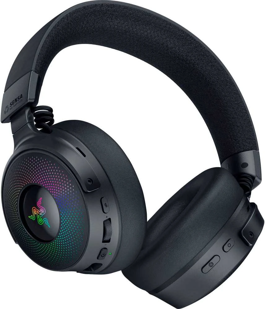 Razer Ausinės Žaidimams | Kraken V4 Pro | Bluetooth | Over-ear | Mikrofonas | Belaidės | Juodas