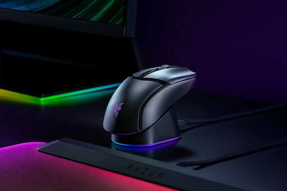 Pelė Myszka žaidimams Razer Cobra HyperSpeed belaidė 26000 dpi optinė juoda