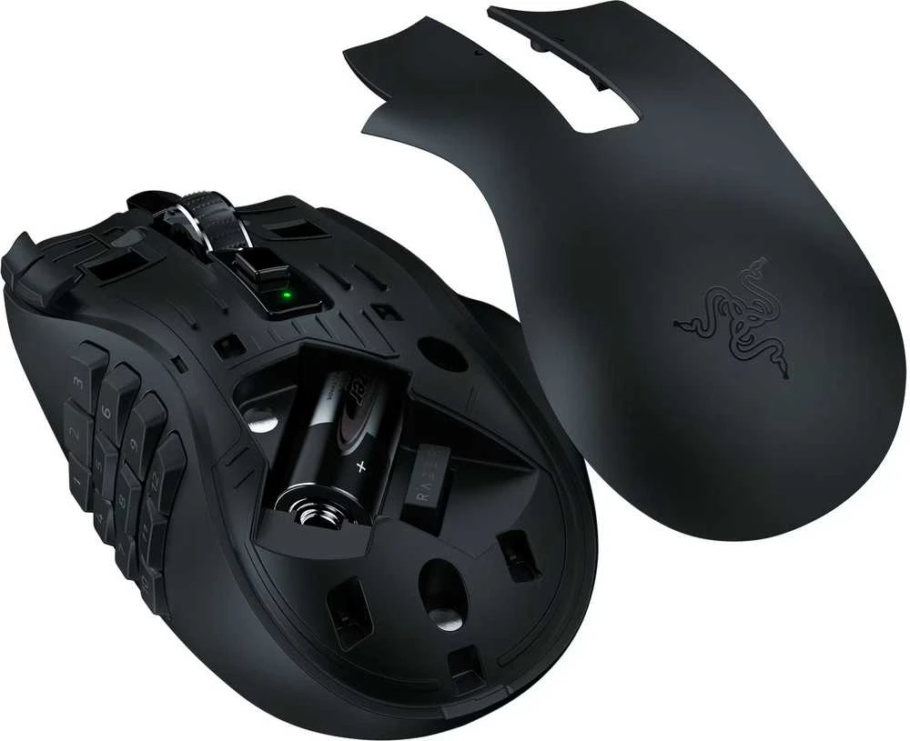 Razer | Naga V2 HyperSpeed | Wireless | Pelė žaidimams | 2.4GHz, Bluetooth | Juodas | No